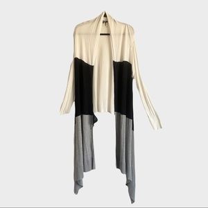 DKNY Assymetric Color Block Wrap